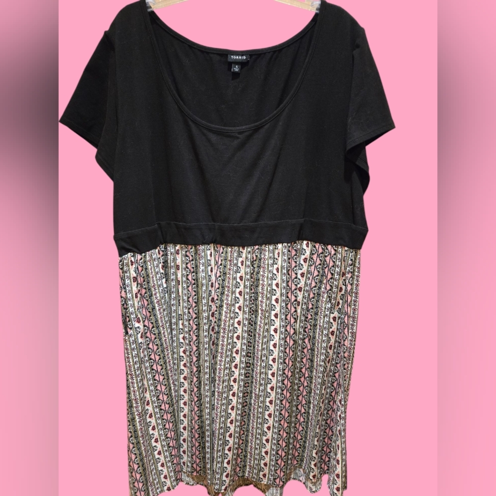 Torrid Pullover Skater Dress 4X EUC